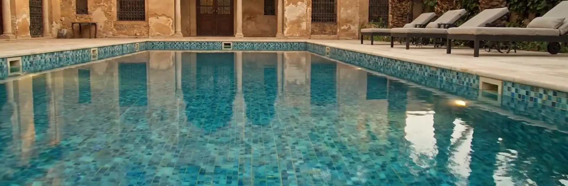 Bassin de riad terminé